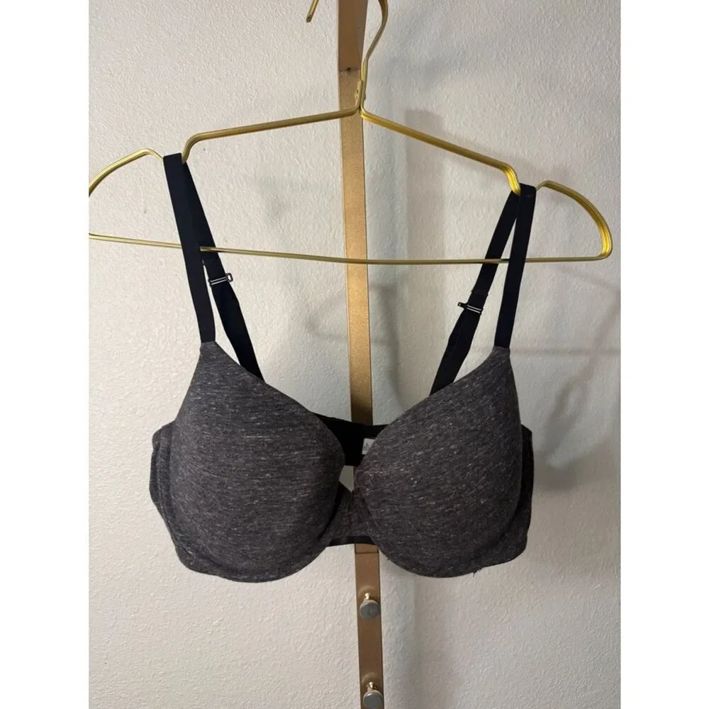 Auden Charcoal Grey EVERYDAY T-Shirt Bra-38C